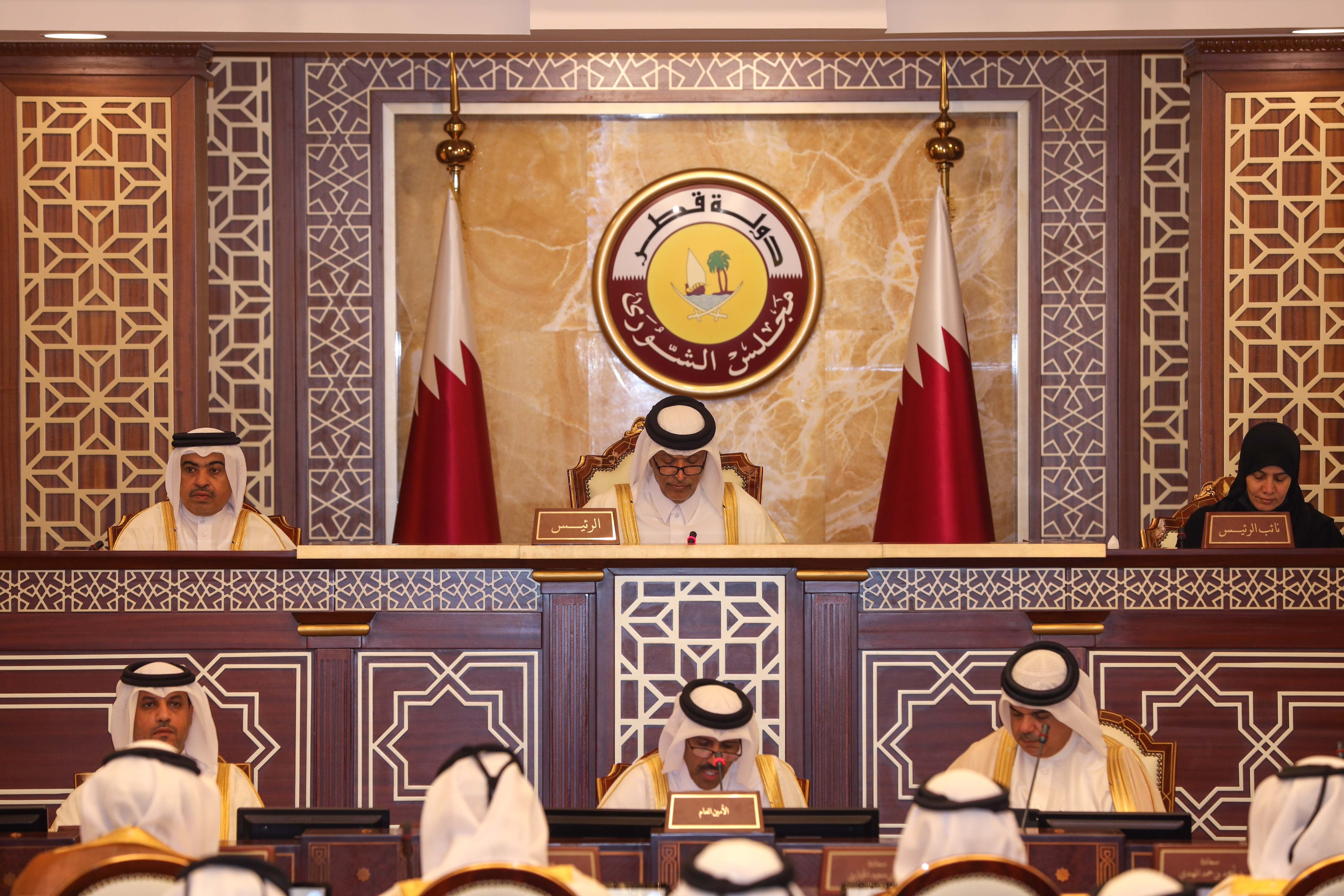 الشورى القطري مجلس قطر تجري